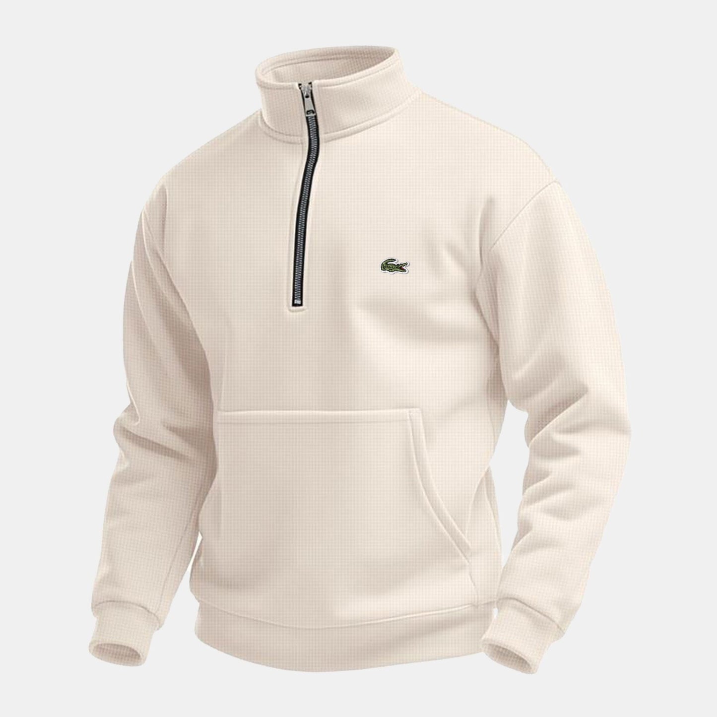 Lacoste Pullover mit halbem Reißverschluss