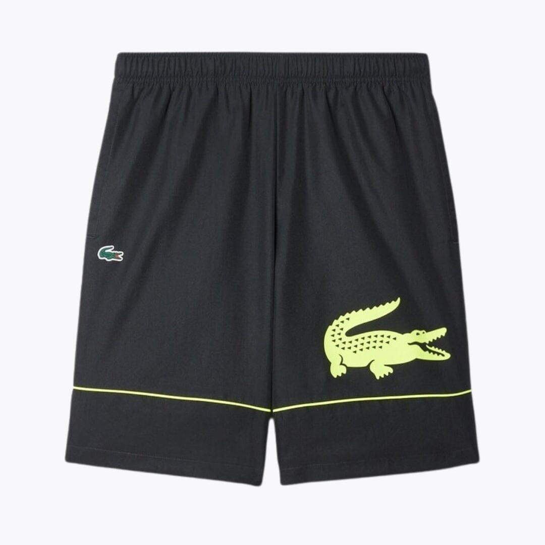 Lacoste bedruckte Tennisshorts aus Diamant-Taft
