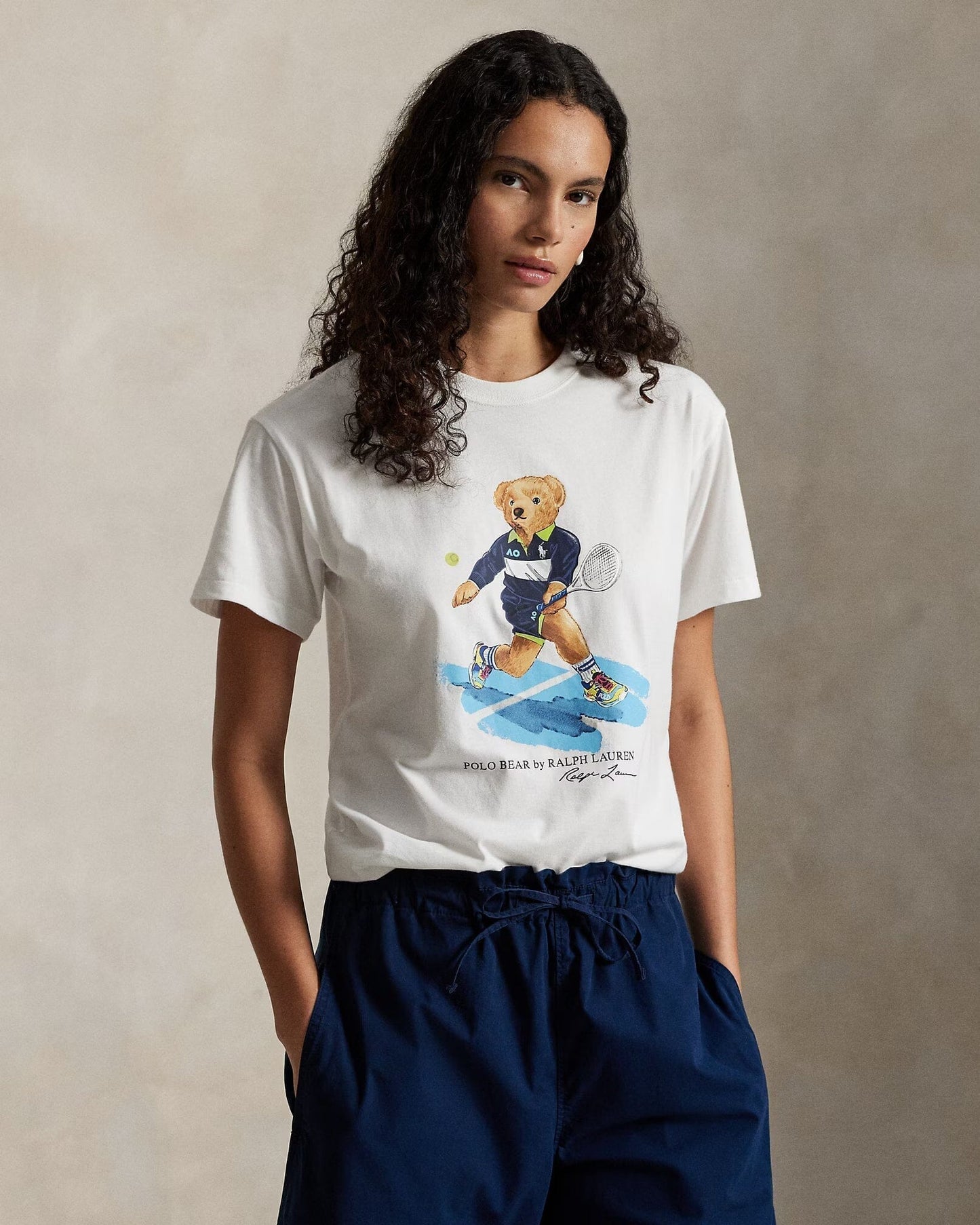 Ralph Lauren Australian Open Polo Bear Jersey-T-Shirt