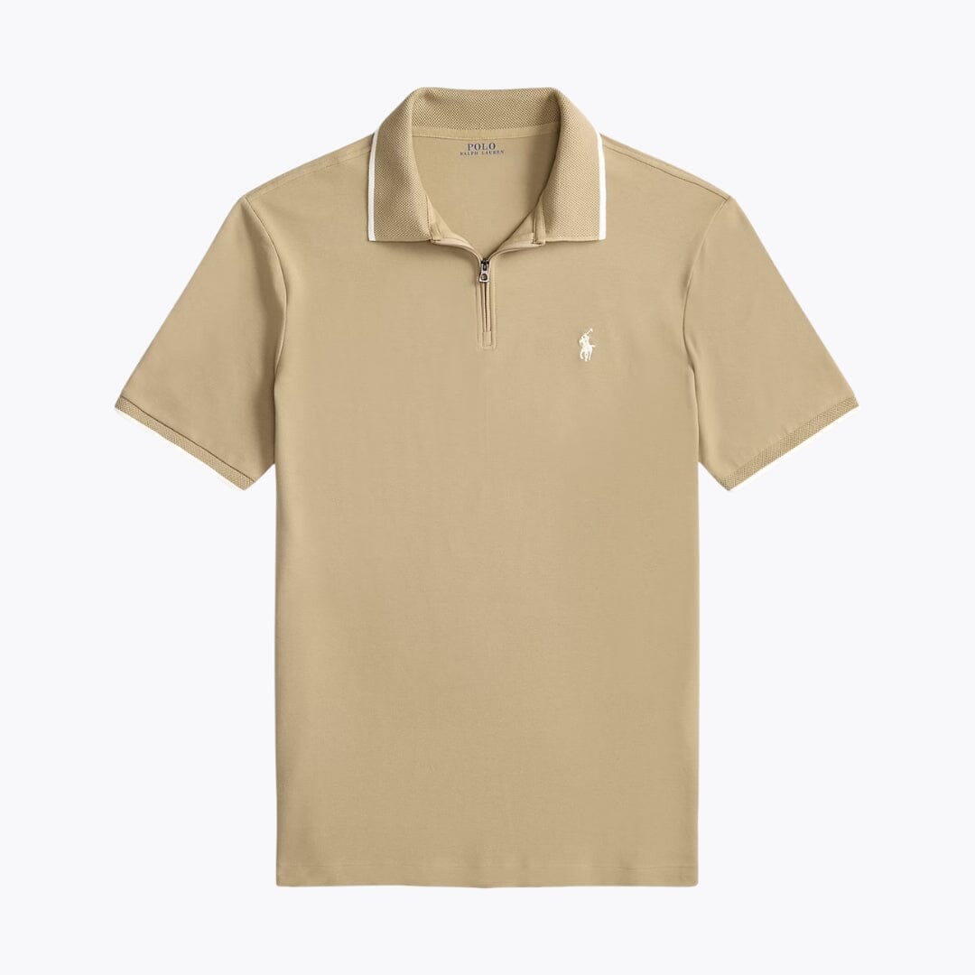 Ralph Lauren Stretch-Mesh-Poloshirt mit klassischer Passform