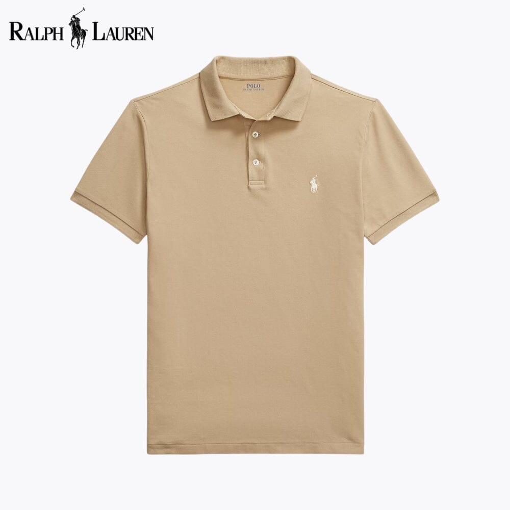 Ralph Lauren Custom Slim Fit Stretch-Mesh-Poloshirt