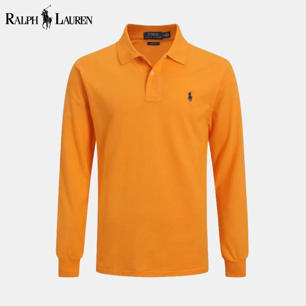 Ralph Lauren Langes, schmal geschnittenes Hemd