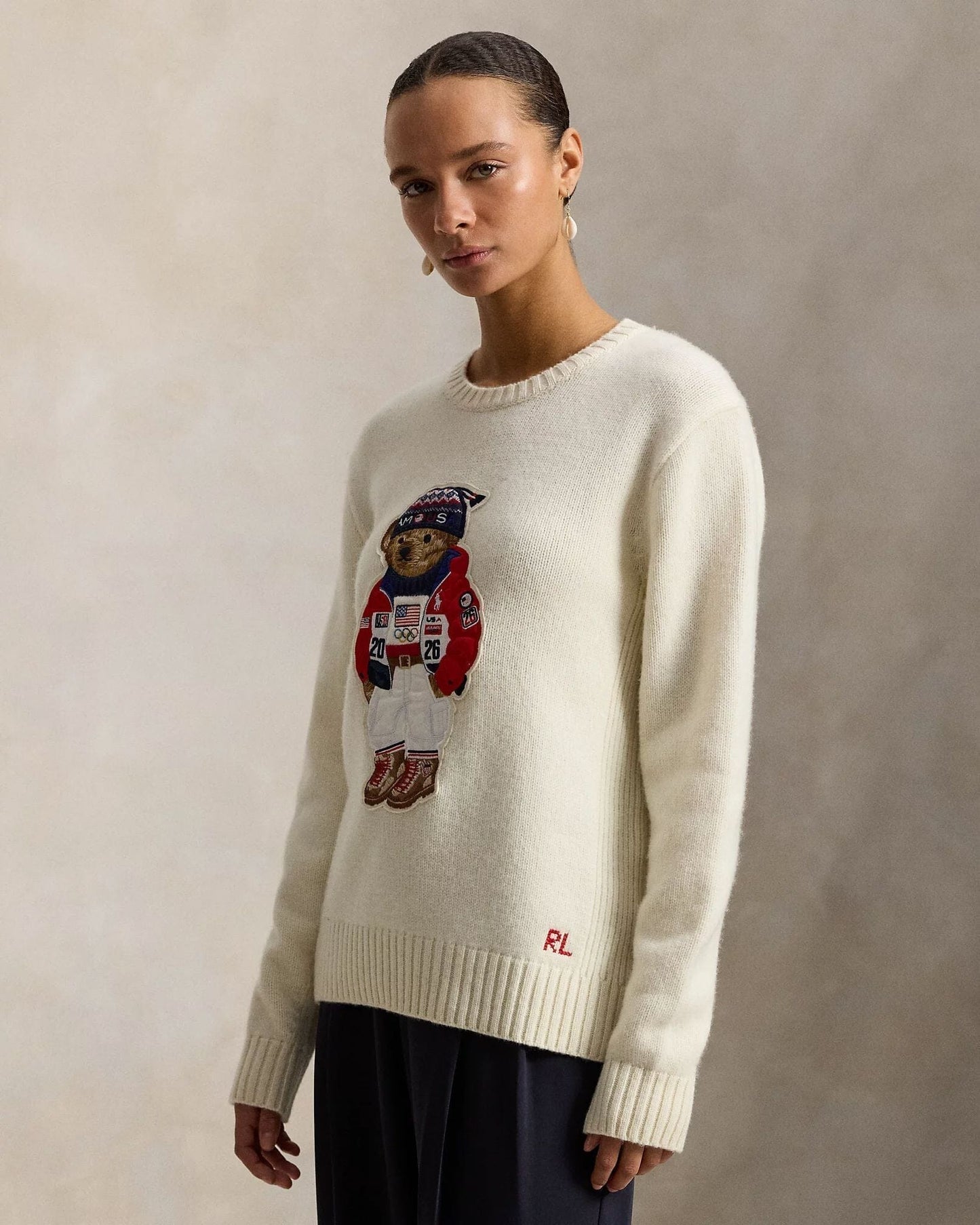 Ralph Lauren Team Usa Polo Bear Pullover