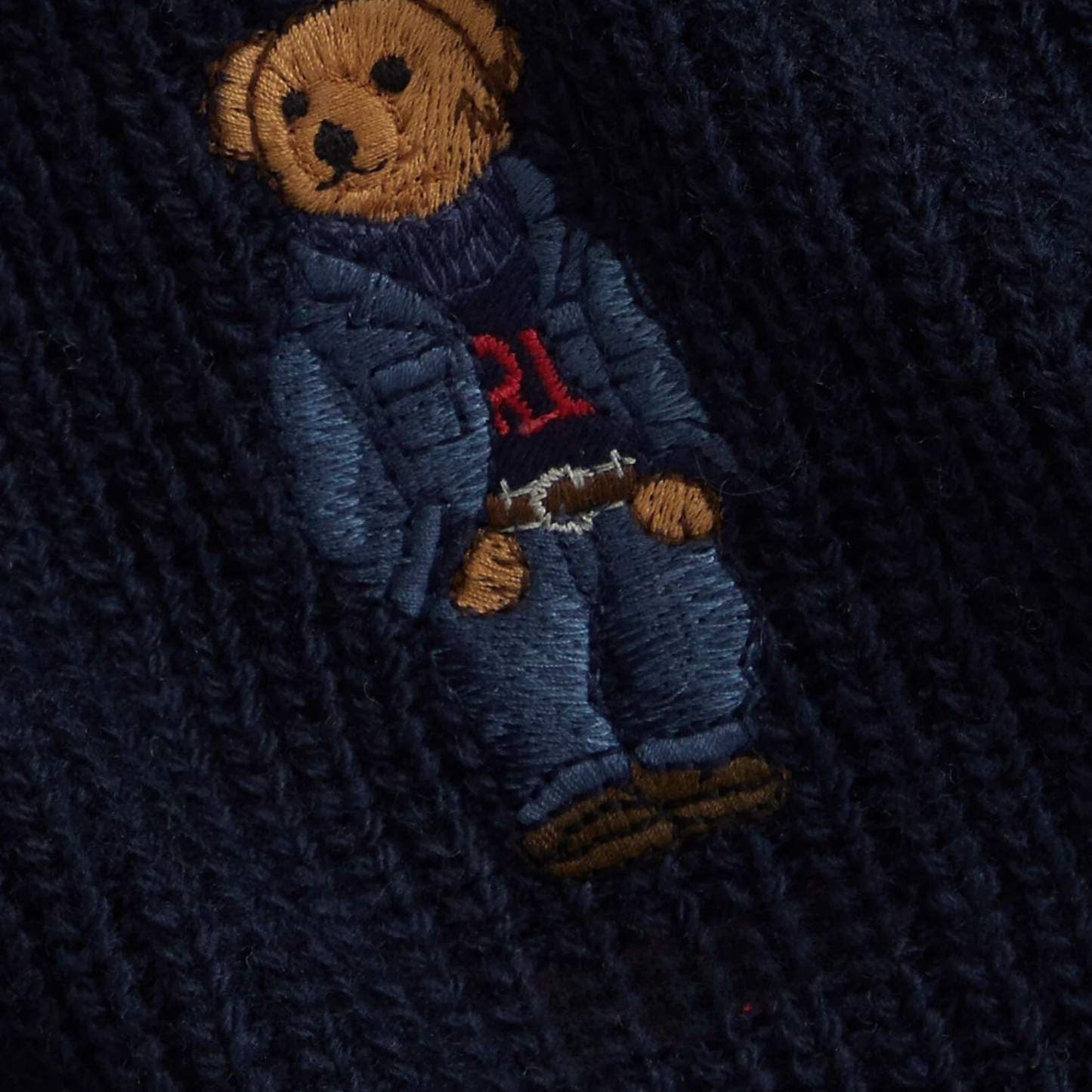 Ralph Lauren Polo Bear Strickschal