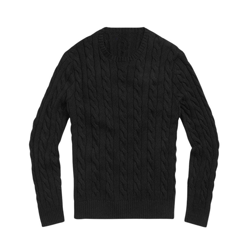 Ralph Lauren Zopfstrickpullover aus Baumwolle