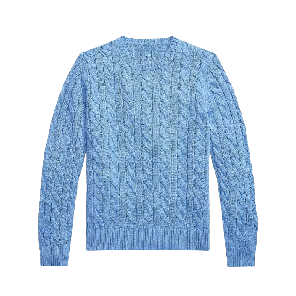 Ralph Lauren Zopfstrickpullover aus Baumwolle
