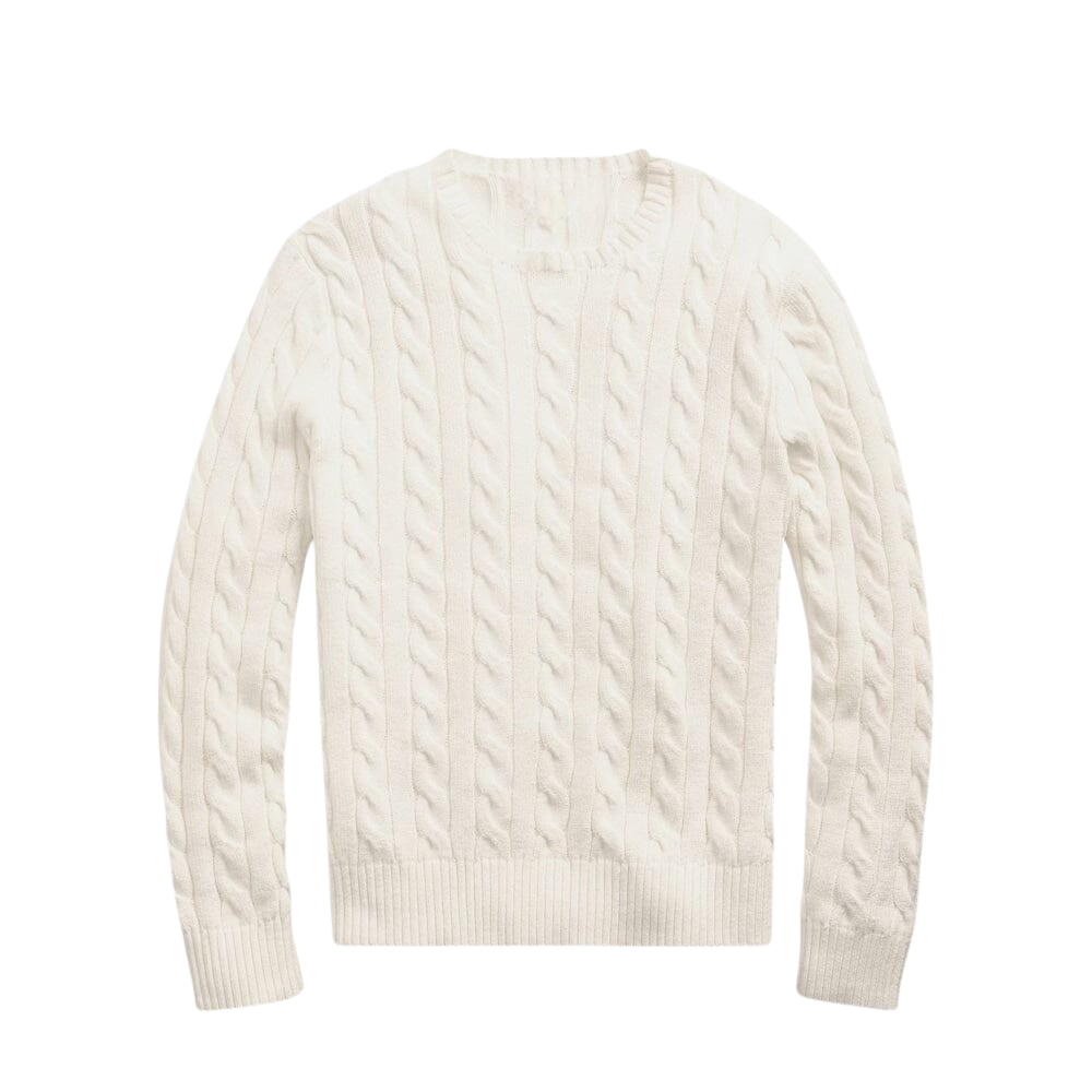 Ralph Lauren Zopfstrickpullover aus Baumwolle