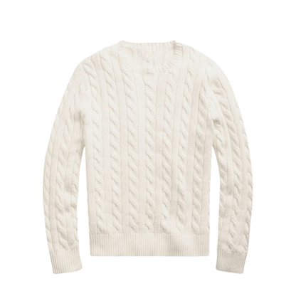 Ralph Lauren Zopfstrickpullover aus Baumwolle