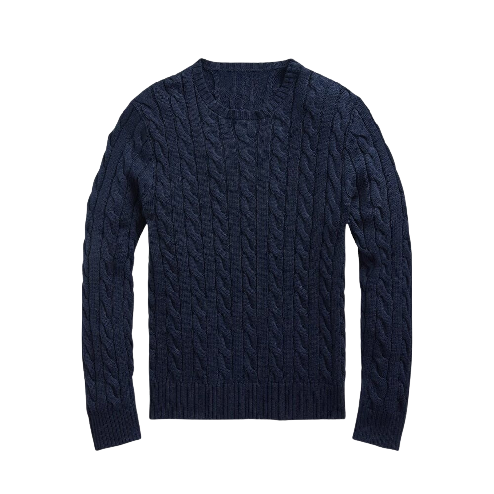 Ralph Lauren Zopfstrickpullover aus Baumwolle