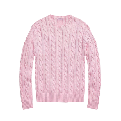 Ralph Lauren Zopfstrickpullover aus Baumwolle