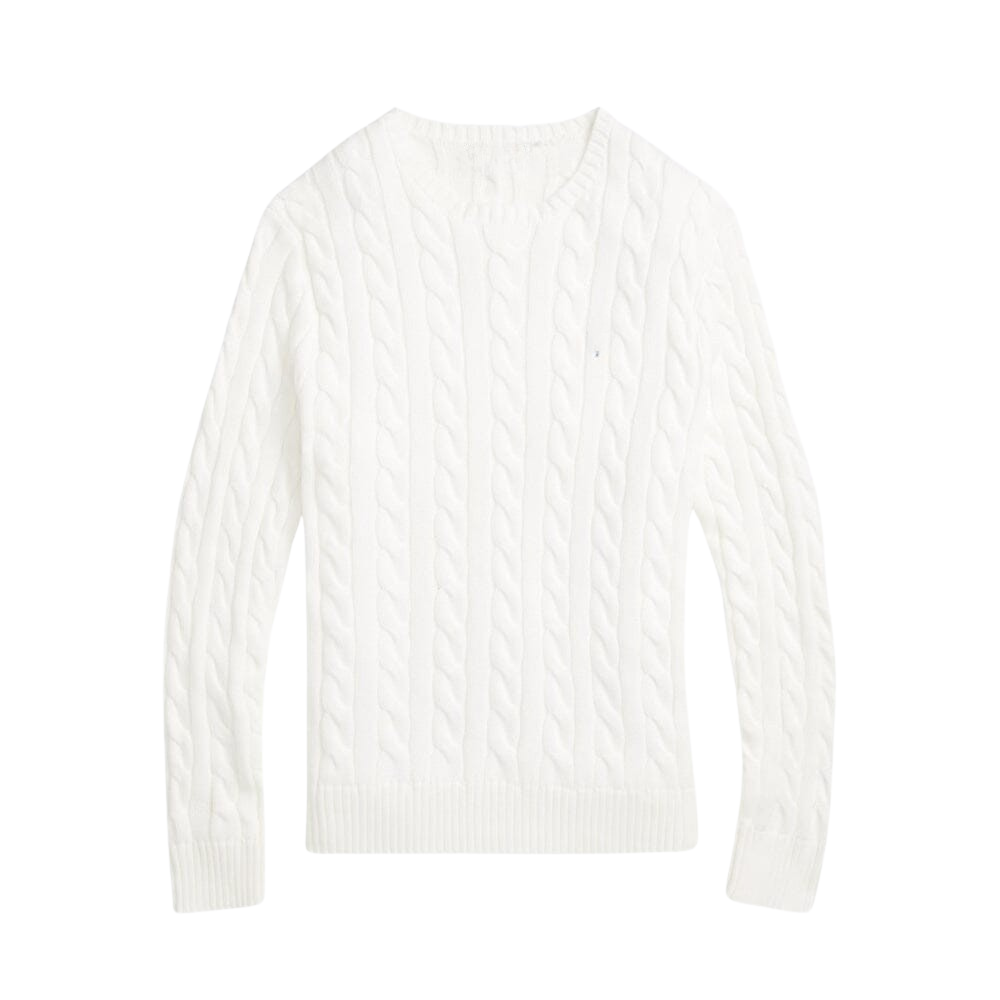 Ralph Lauren Zopfstrickpullover aus Baumwolle