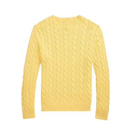 Ralph Lauren Zopfstrickpullover aus Baumwolle