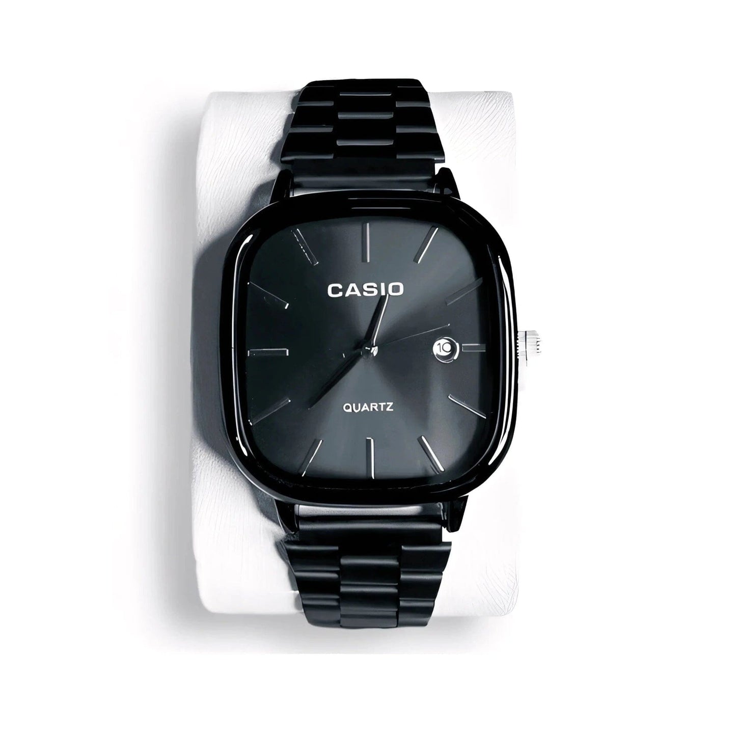 Casio Luxuriöse 36-mm-Uhr – wasserdicht | Übertragener Stahl