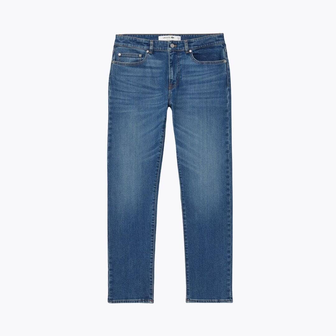 Lacoste 5-Pocket-Jeans in schmaler Passform in Indigo