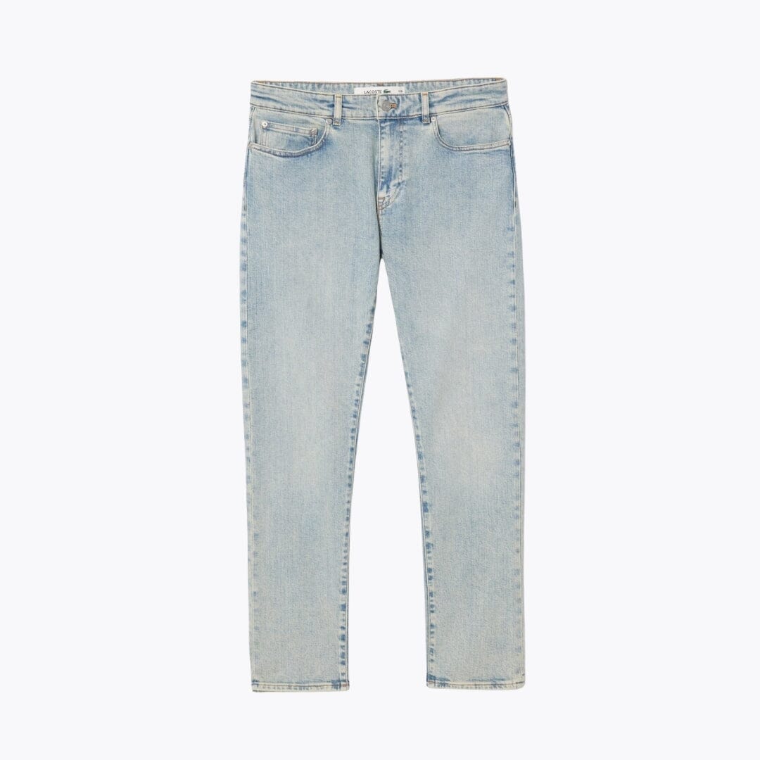 Lacoste 5-Pocket-Jeans in schmaler Passform in Indigo
