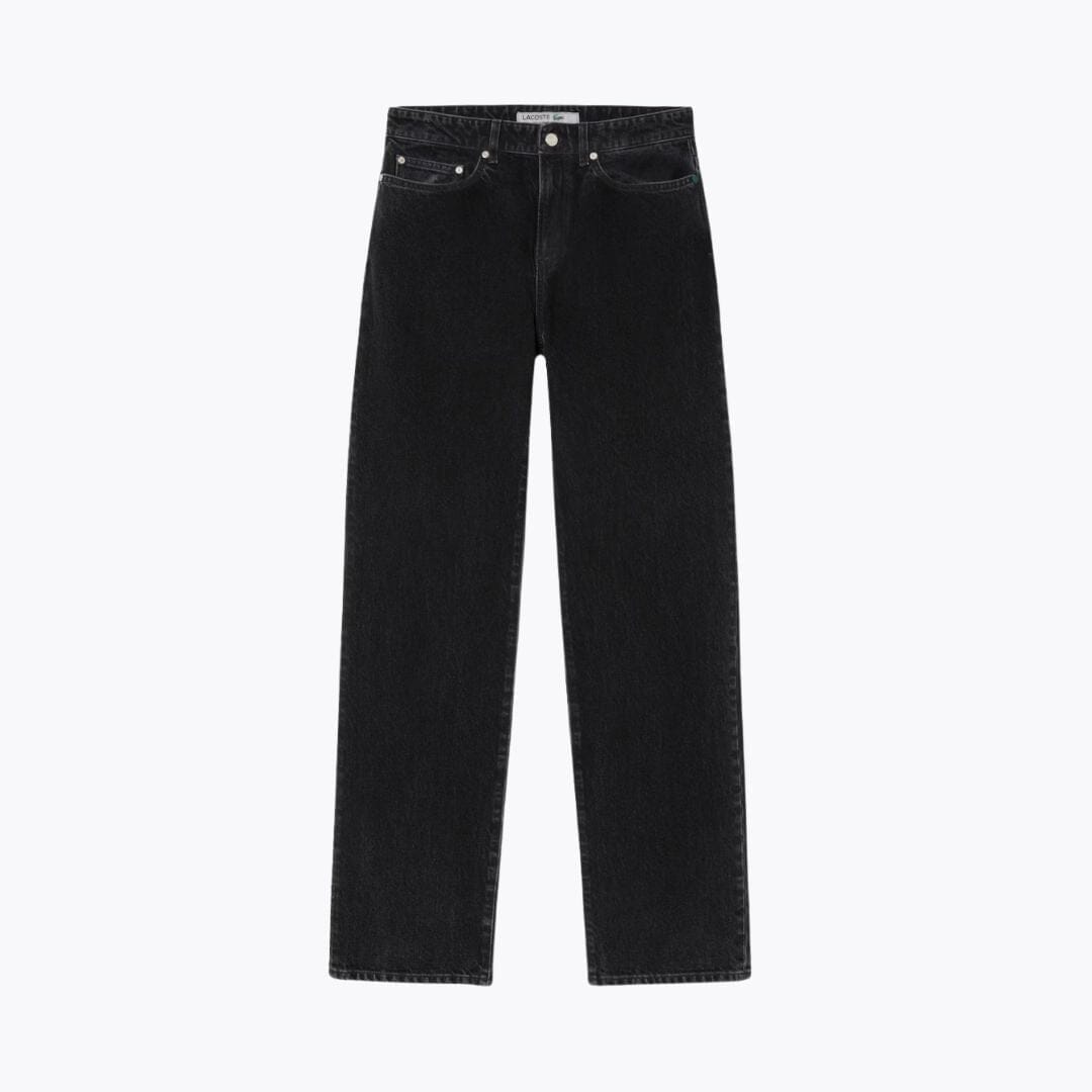Lacoste 5-Pocket-Jeans mit geradem Schnitt