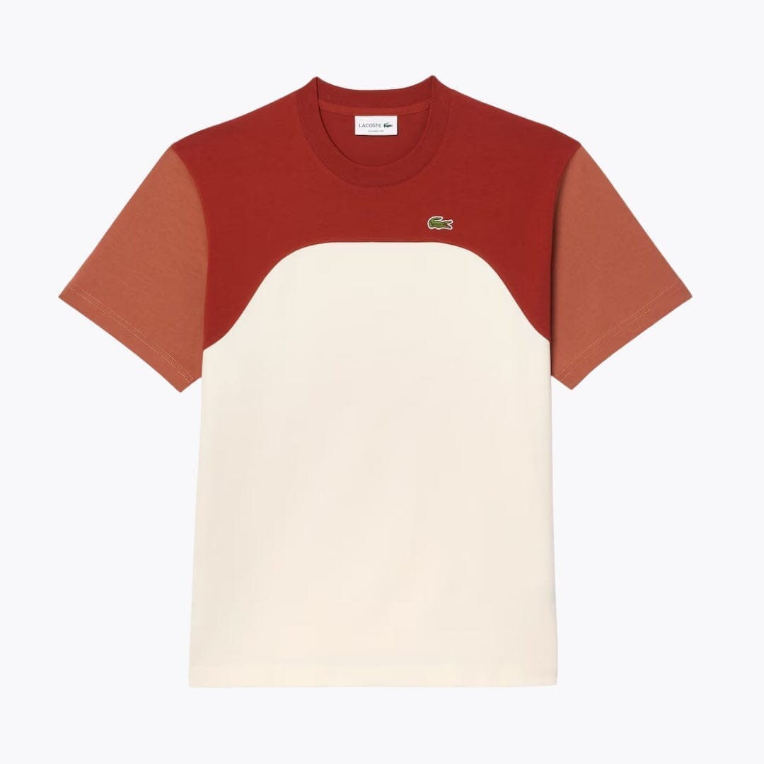 Lacoste Baumwolljersey-T-Shirt im Colour-Block-Design