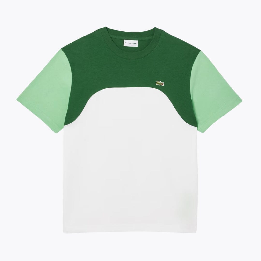 Lacoste Baumwolljersey-T-Shirt im Colour-Block-Design