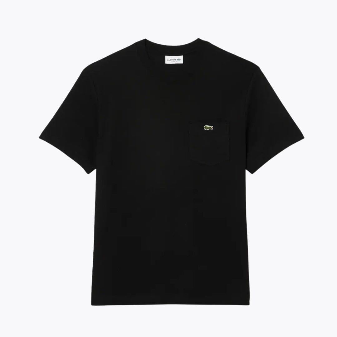 Lacoste Baumwoll-T-Shirt mit Brusttasche