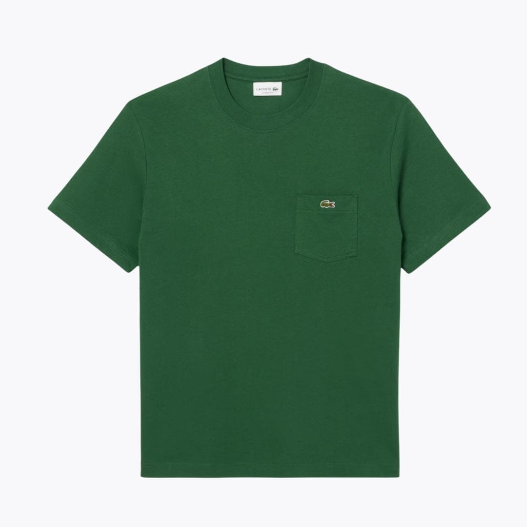 Lacoste Baumwoll-T-Shirt mit Brusttasche