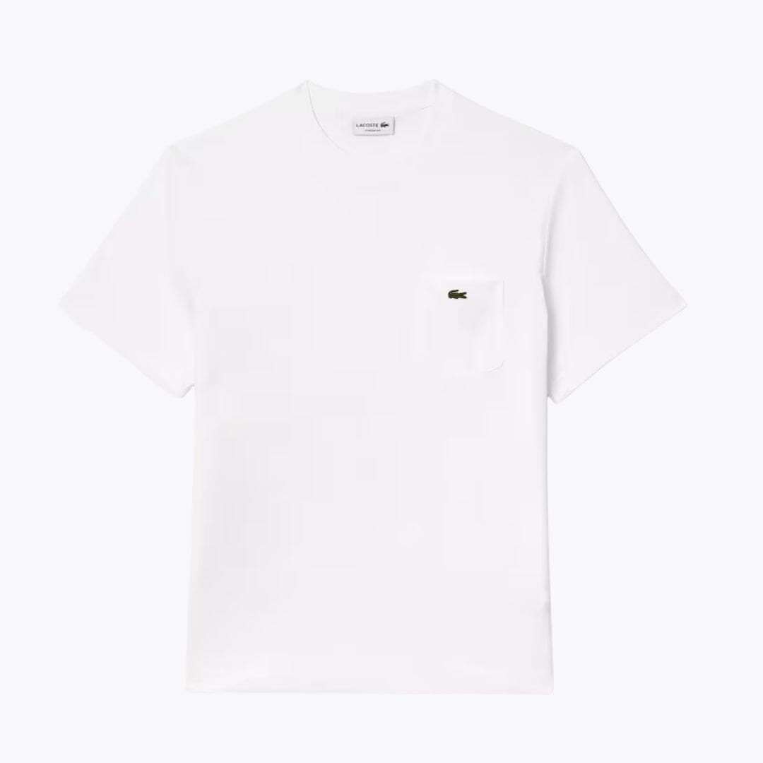 Lacoste Baumwoll-T-Shirt mit Brusttasche