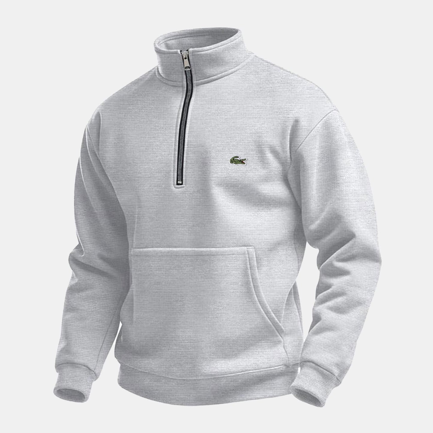 Lacoste Pullover mit halbem Reißverschluss
