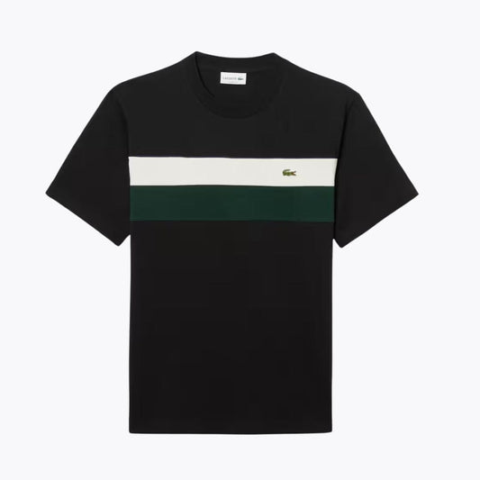 Lacoste Jersey-T-Shirt im Colour-Block-Design