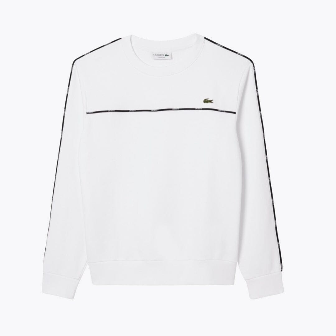 Lacoste Fleece-Sweatshirt mit Logobesatz