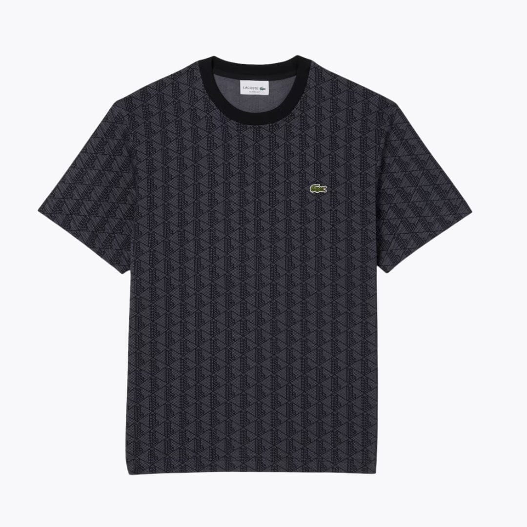 Lacoste-Monogramm-Jersey-T-Shirt