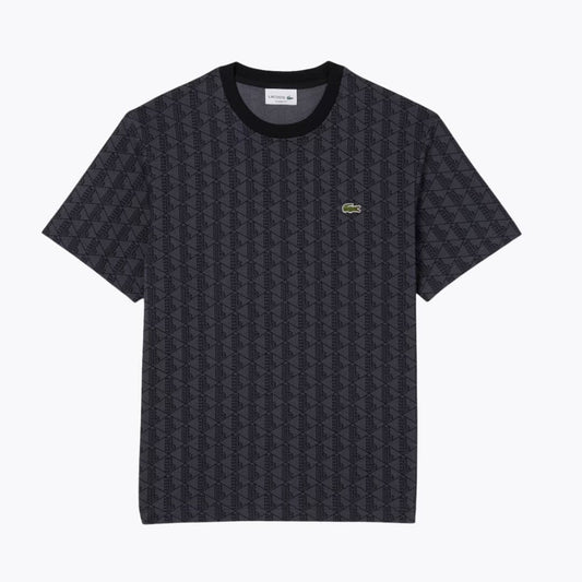 Lacoste-Monogramm-Jersey-T-Shirt