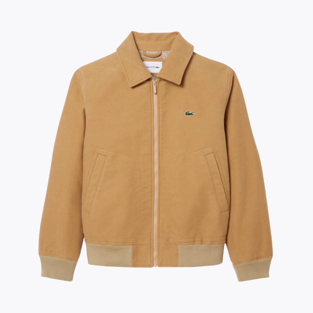 Lacoste gepolsterte Moleskin-Jacke