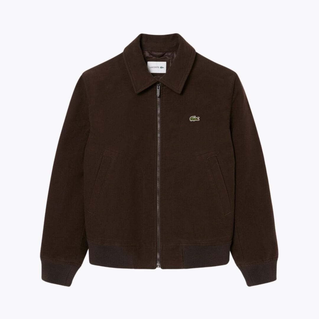 Lacoste gepolsterte Moleskin-Jacke