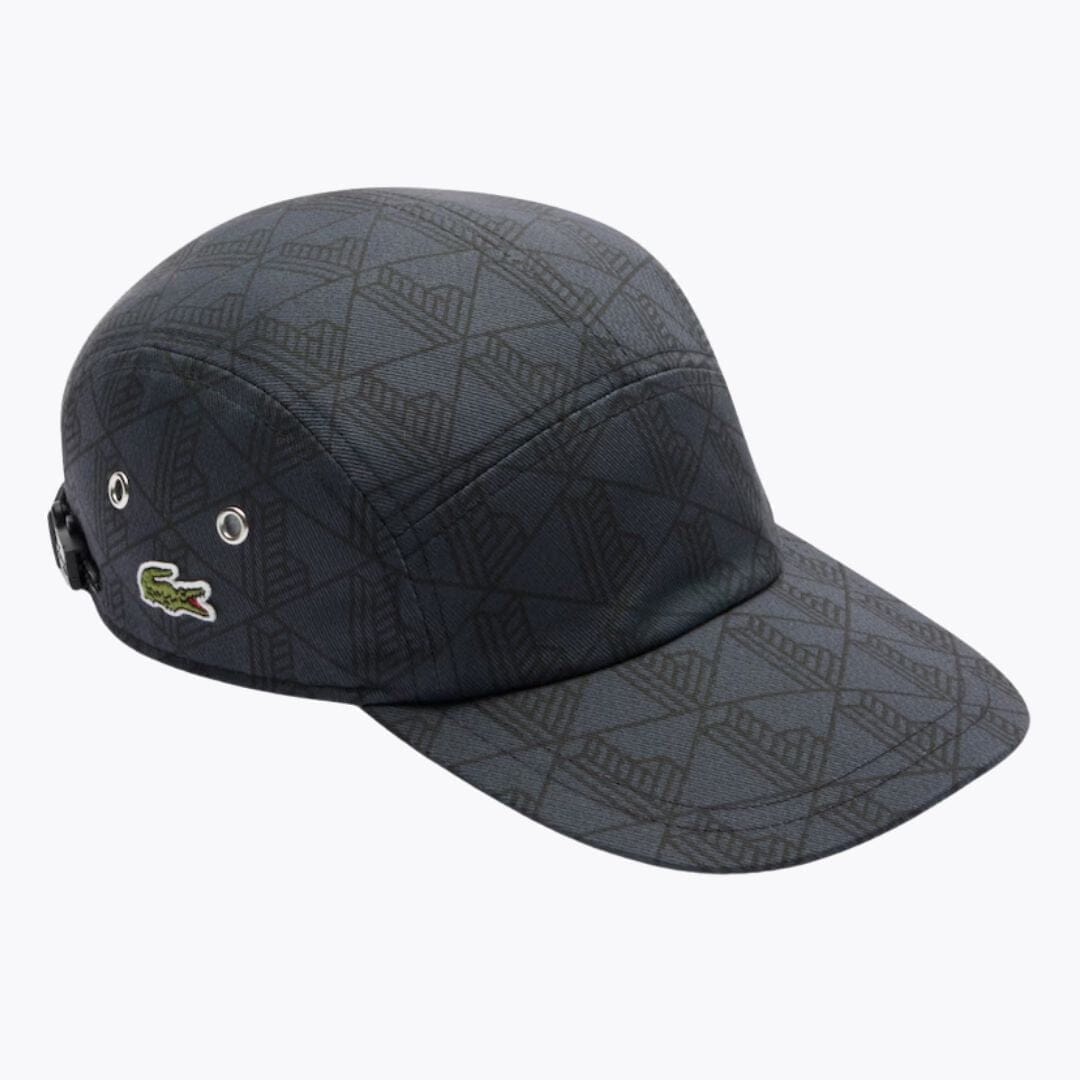 Lacoste bedruckte Jockey-Kappe aus Twill