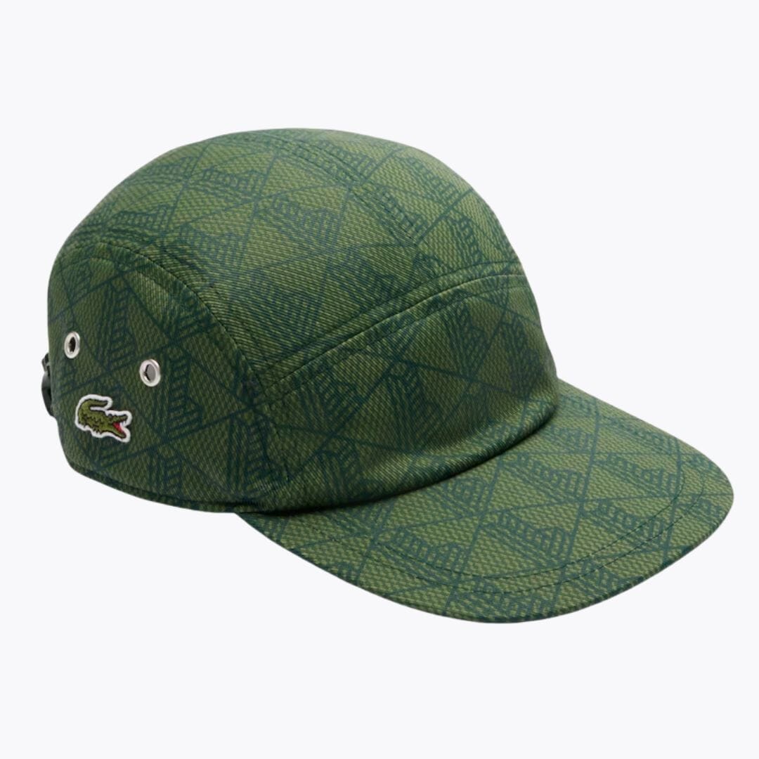 Lacoste bedruckte Jockey-Kappe aus Twill