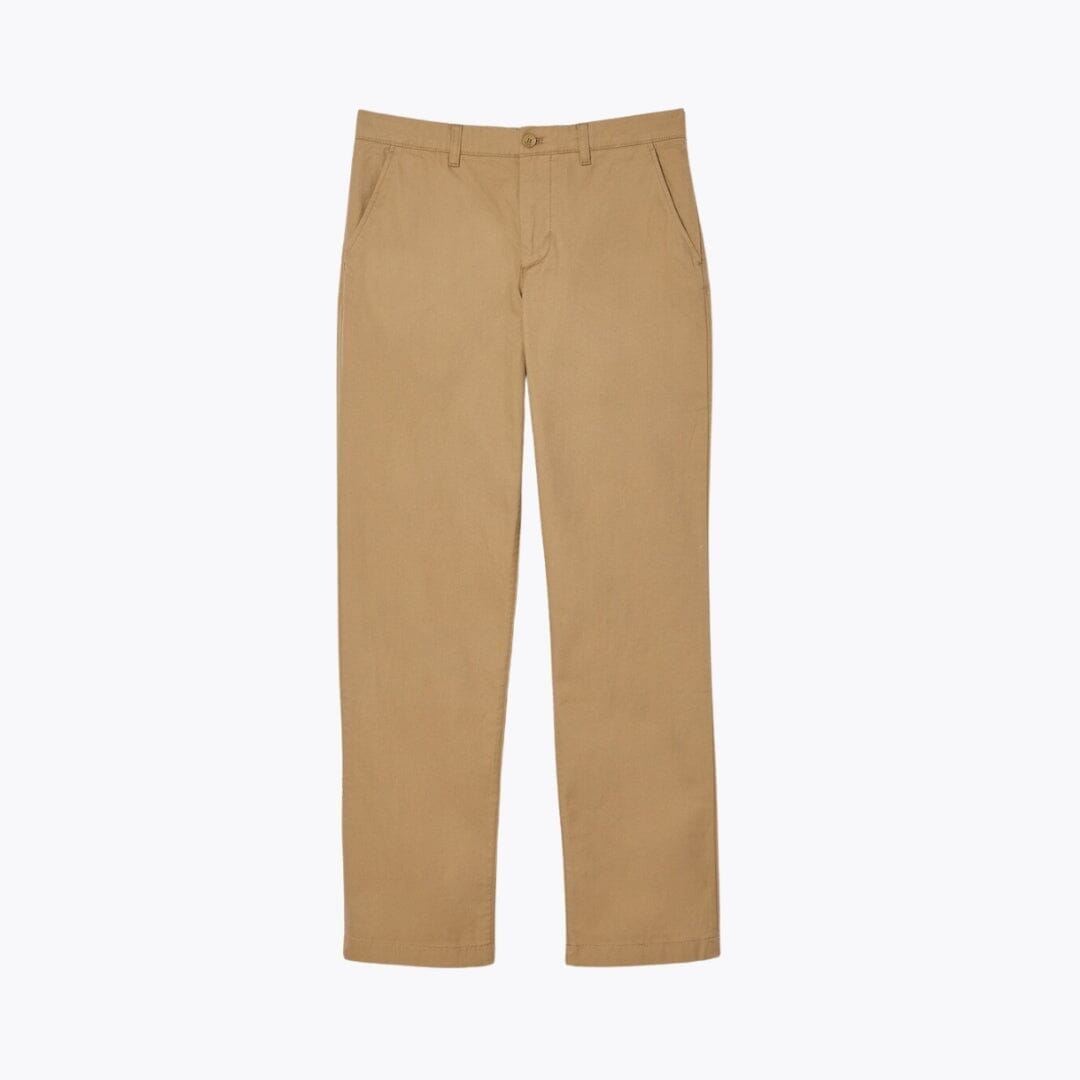 Lacoste Gerade geschnittene -Hose aus Baumwolltwill