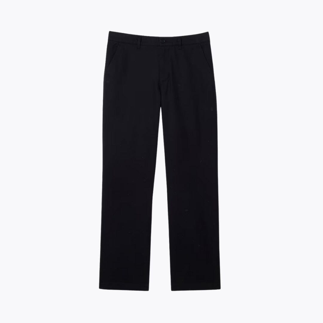 Lacoste Gerade geschnittene -Hose aus Baumwolltwill