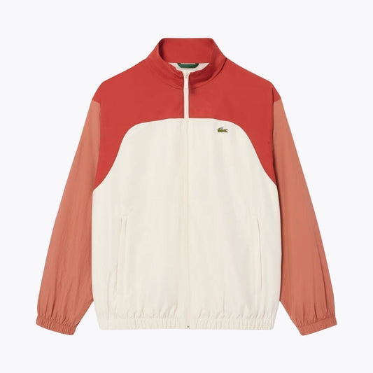 Lacoste wasserabweisende Farbblock-Trainingsjacke