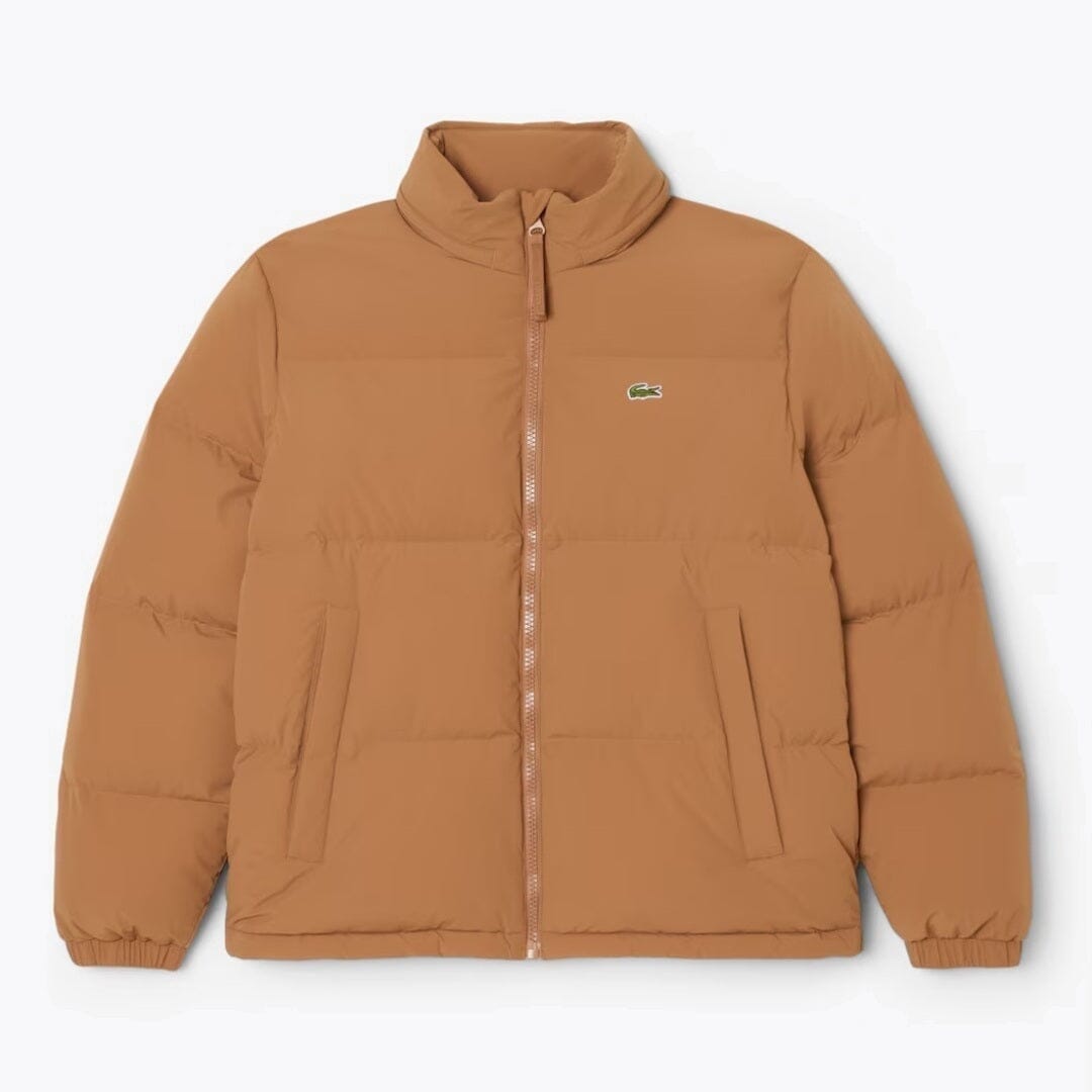 Lacoste wasserabweisende Daunenjacke mit Kapuze