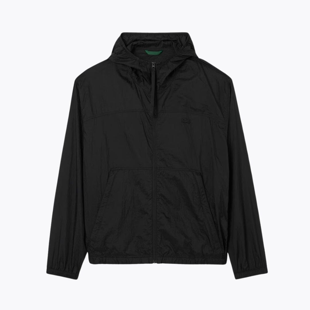 Lacoste wasserabweisende, verstaubare Nylonjacke