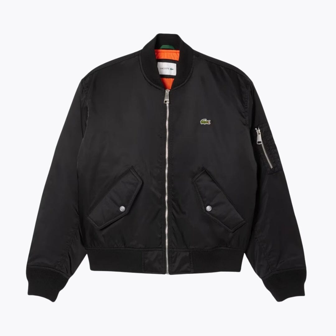 Lacoste wasserabweisende, wattierte Bomberjacke