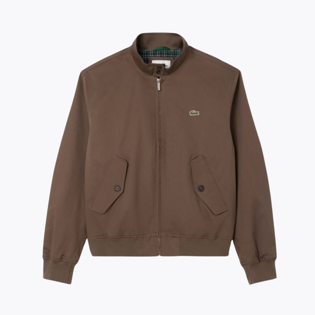 Lacoste Harrington-Jacke aus wasserabweisendem Twill