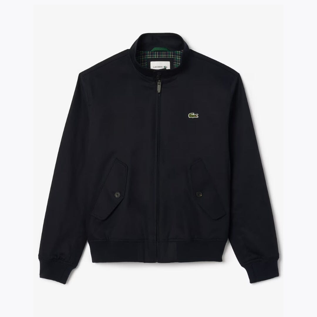 Lacoste Harrington-Jacke aus wasserabweisendem Twill