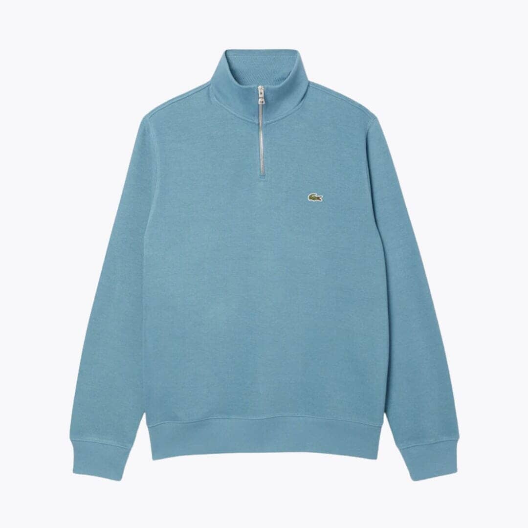 Lacoste-Sweatshirt mit hohem Kragen und Reißverschluss