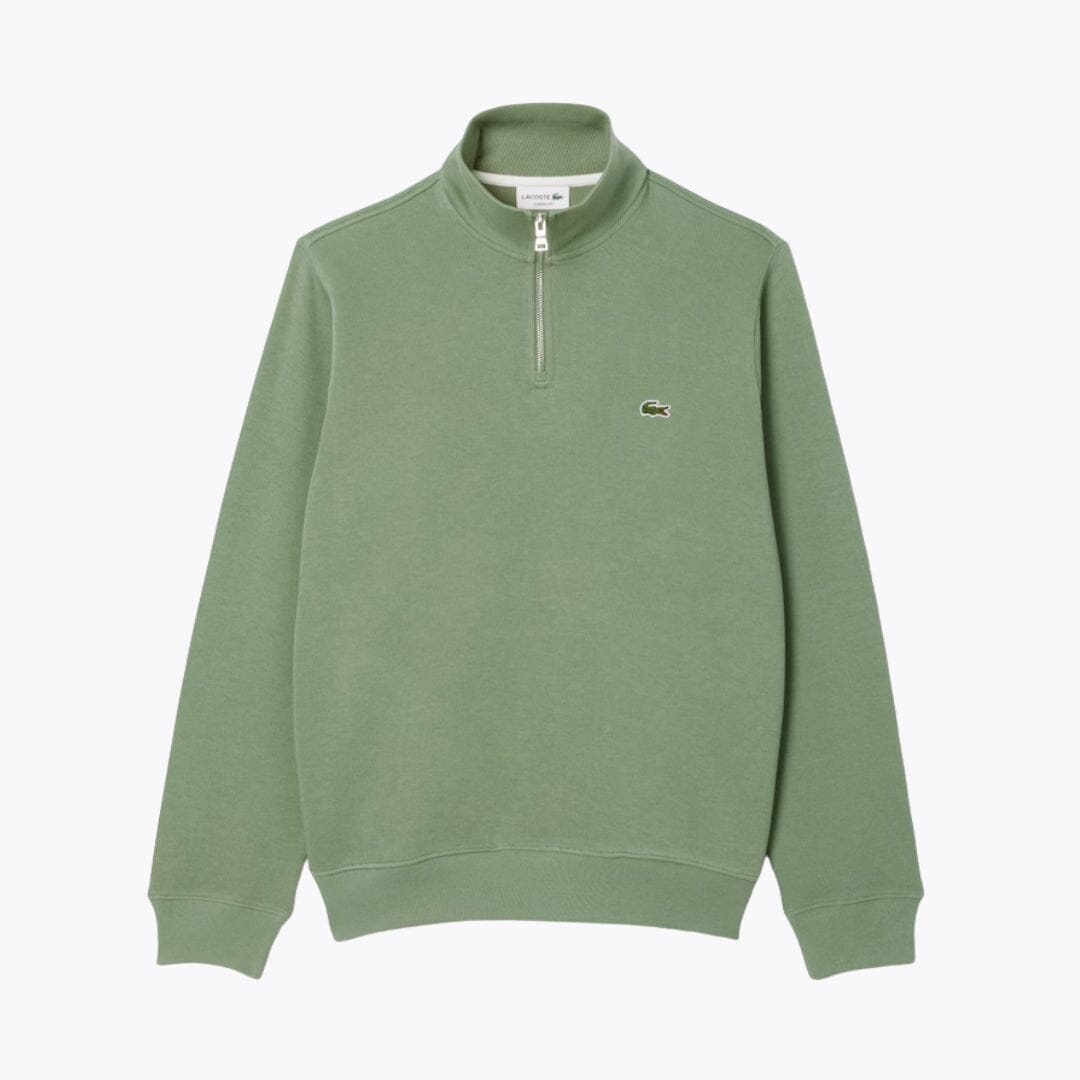 Lacoste-Sweatshirt mit hohem Kragen und Reißverschluss