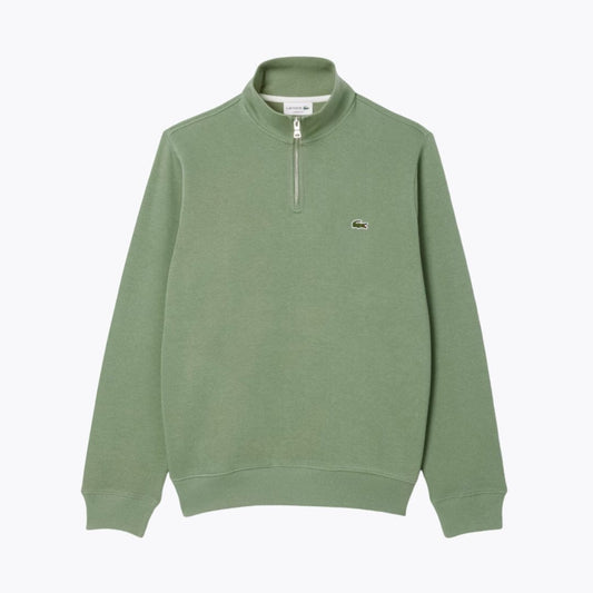Lacoste-Sweatshirt mit hohem Kragen und Reißverschluss