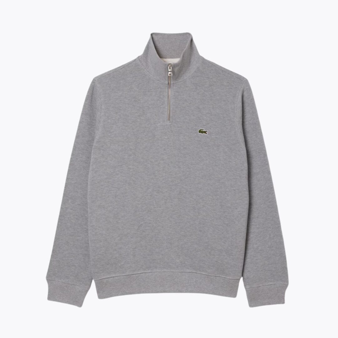 Lacoste-Sweatshirt mit hohem Kragen und Reißverschluss