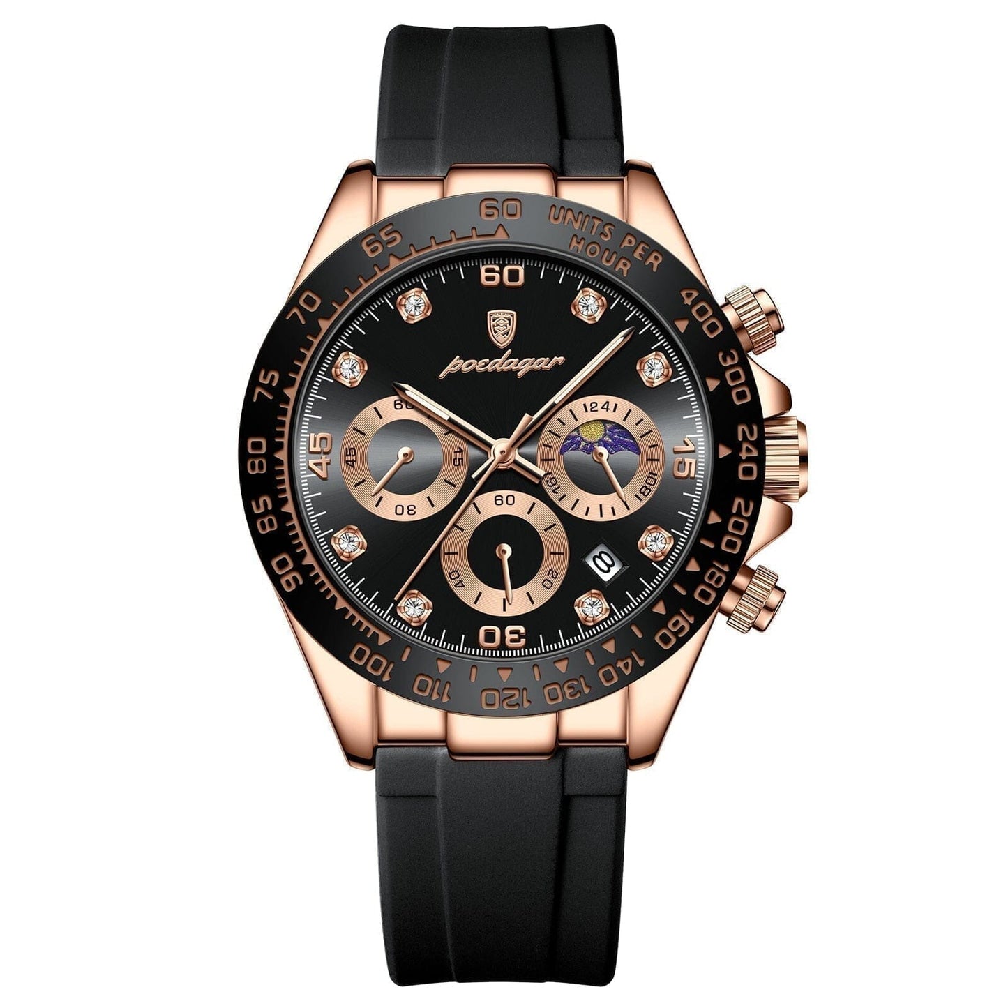 Poedagar Chronograph Zeitdatum