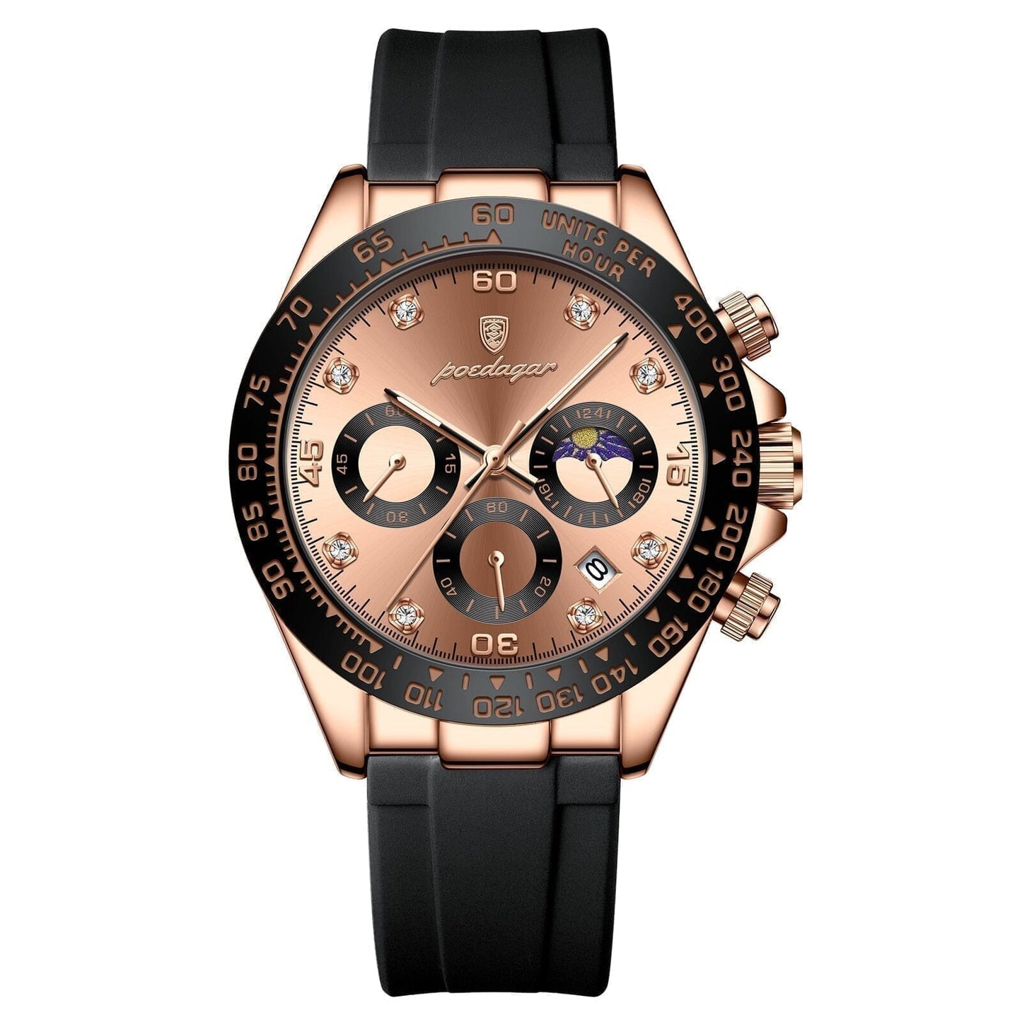 Poedagar Chronograph Zeitdatum