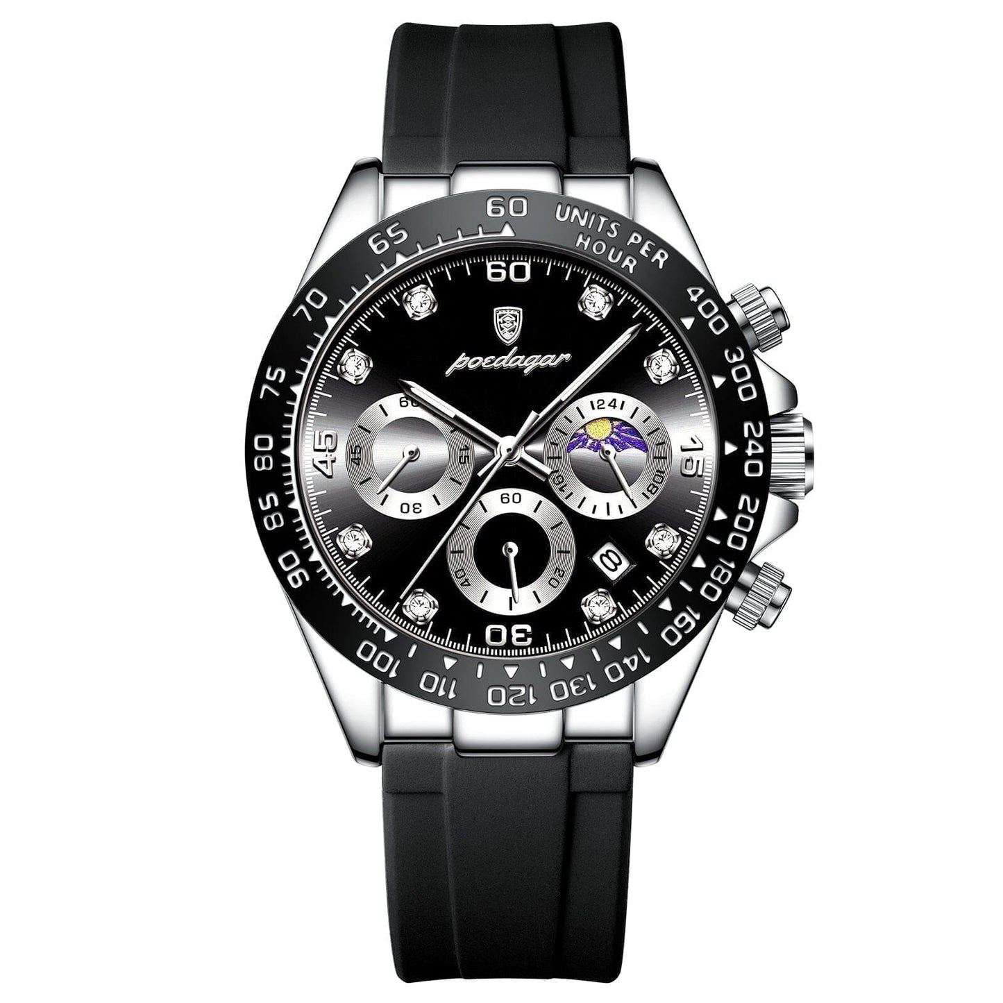 Poedagar Chronograph Zeitdatum