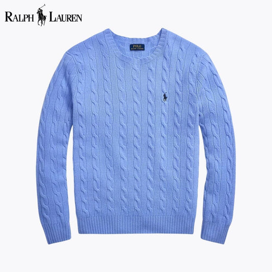 Ralph Lauren Zopfstrickpullover aus Wolle und Kaschmir